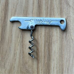 Vintage 1930's "Nifty" Beer Bottle Opener Corkscrew Keychain